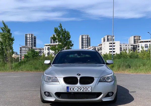 bmw mazowieckie BMW Seria 5 cena 34000 przebieg: 421000, rok produkcji 2005 z Kraków